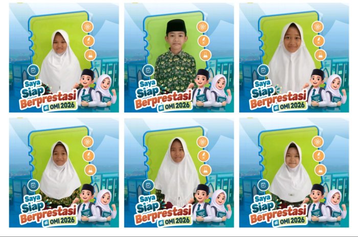 Enam Siswa Terbaik MIN 1 Tebo Siap Berprestasi Pada Ajang Olimpiade Madrasah Indonesia Tahun 2026
